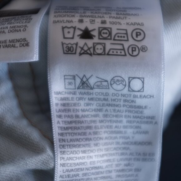 Levi's 505 Denim Jeans Regular Fit Straight Leg Medium Stonewash - Picture 8 of 11